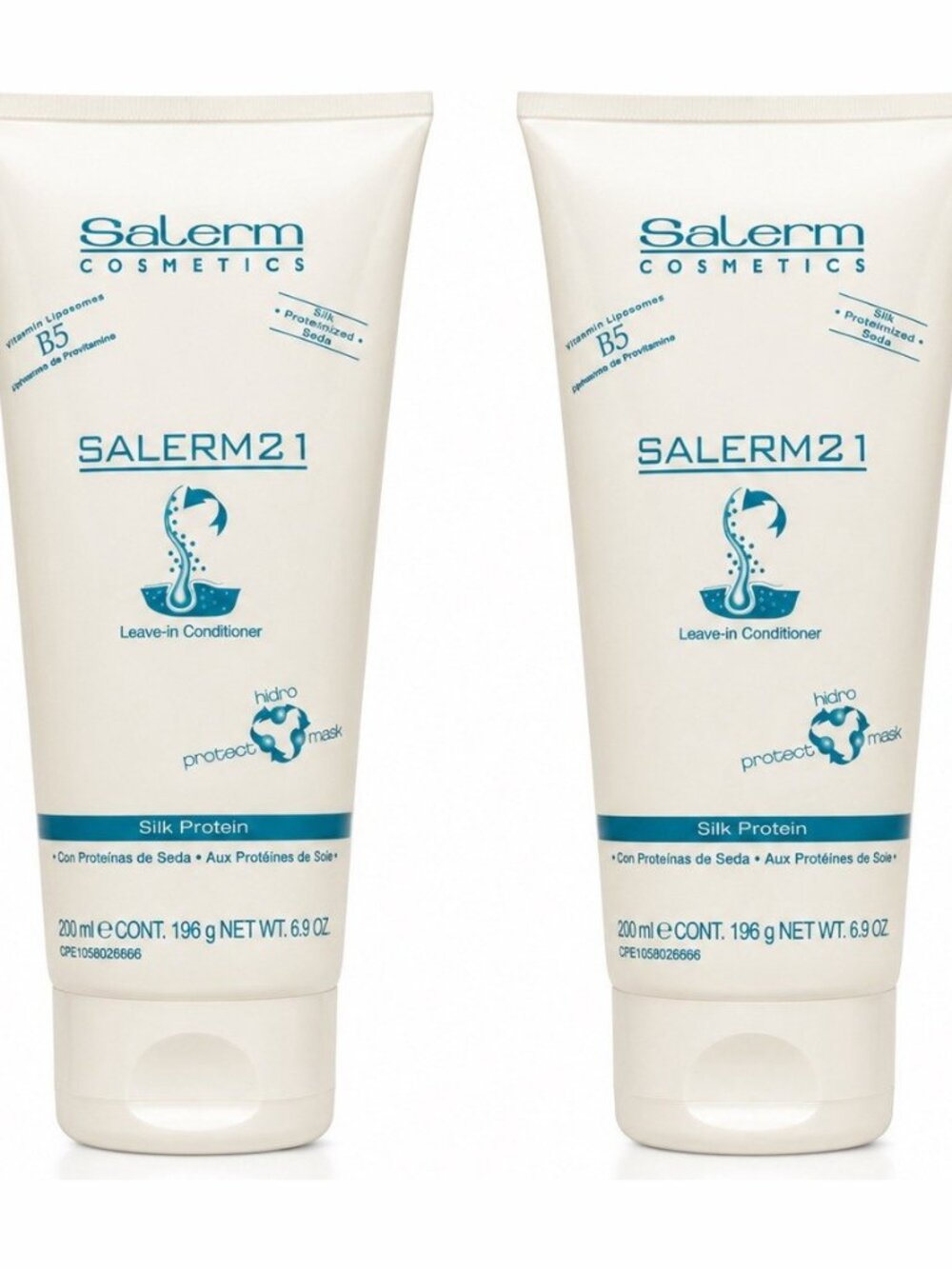 Salerm Cosmetics Salerm 21 Leave-In Conditioner Silk Protein 200ml Duo 2 Pack